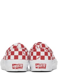 Vans Red White Og Era Lx Sneakers