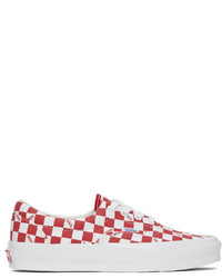 Vans Red White Og Era Lx Sneakers