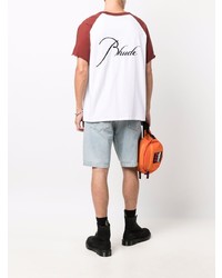 Rhude Logo Print T Shirt