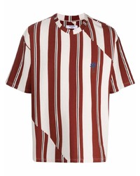 Opening Ceremony Striped Round Neck T Shirt