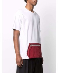 Low Brand Zipped Pouch Cotton T Shirt