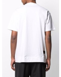 Low Brand Zipped Pouch Cotton T Shirt