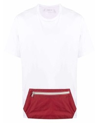 Low Brand Zipped Pouch Pocket T Shirt