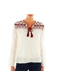 MNG by Mango Embroidered Blouse