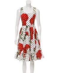 Dolce & Gabbana Spring 2015 Floral Print Dress