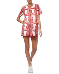 Alice McCall Red Only This Mot Playsuit