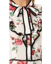 Renamed Floral Neck Tie Dress