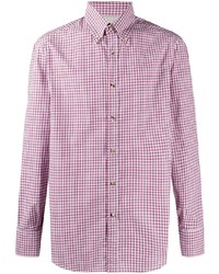 Brunello Cucinelli Checked Long Sleeved Shirt