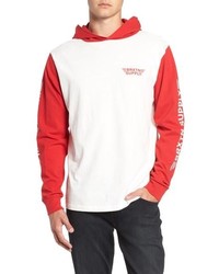 White and Red Hoodie