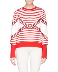 Nobrand Colourblock Stripe Jersey Pullover