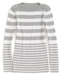 Tommy Hilfiger Final Sale Multi Stripe Boat Neck Sweater