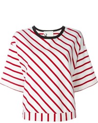 8pm Striped Boxy T Shirt