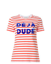 Être Cécile Dj Dude Striped T Shirt