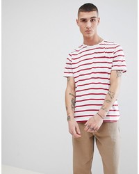 Another Influence Fitted Stretch Curved Hem T Shirt