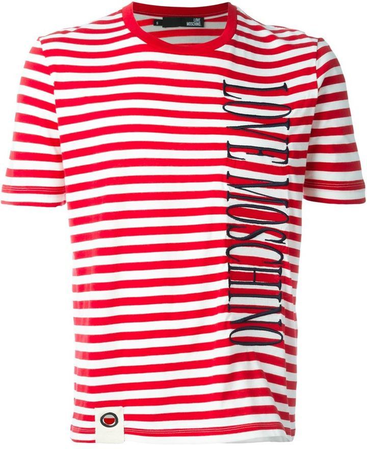moschino striped shirt