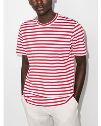 Eleventy Striped Short Sleeve T Shirt