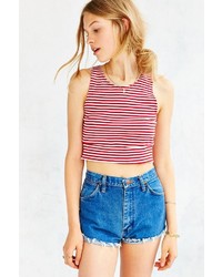 Truly Madly Deeply Tie Back Striped Tank Top