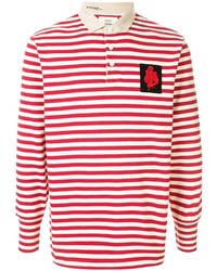 Kent & Curwen Striped Print Polo Shirt