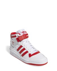 adidas Forum Mid Sneaker In Whitered At Nordstrom