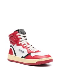 AUTRY Liberty Panelled High Top Sneakers