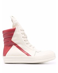 Rick Owens Padded Ankle Round Toe Sneakers
