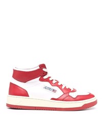 AUTRY Panelled High Top Trainers