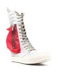 Rick Owens Tall Lace Up Boots