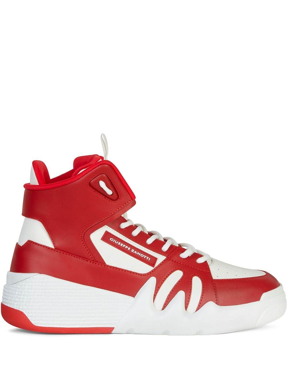 Giuseppe Zanotti Talon High Top Sneakers, $450 | farfetch.com | Lookastic
