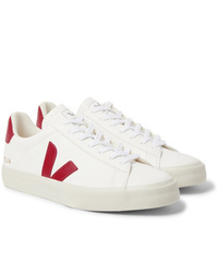 Veja Campo Rubber Trimmed Leather Sneakers