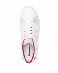 DSQUARED2 Contrasting Heel Low Top Sneakers
