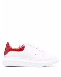 Alexander McQueen Plaid Detail Sneakers