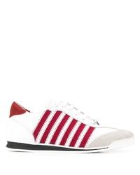 DSQUARED2 Stripe Detail Low Top Sneakers
