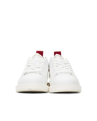 Golden Goose White And Red Er Sneakers