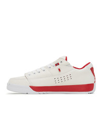 Mastermind World White And Red Gravis Edition Tarmac Mmj Sneakers