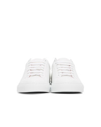 Givenchy White And Red Urban Knots Sneakers