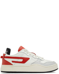 Diesel White Red S Ukiyo Sneakers