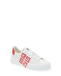 Givenchy X Josh Smith City Sport Sneaker In Whitered At Nordstrom