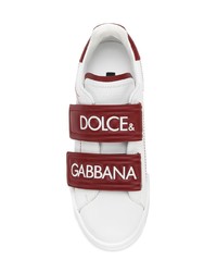 Dolce & Gabbana Logo Strap Sneakers