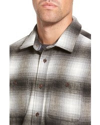 Surfside Supply Long Sleeve Plaid Flannel Sport Shirt