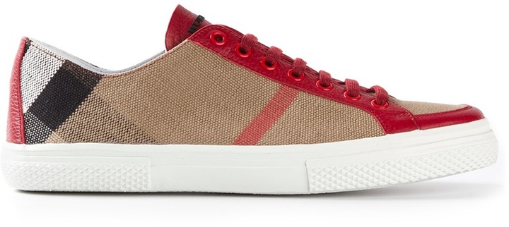 burberry red shoes