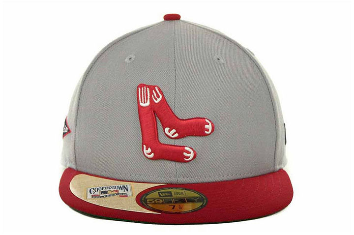 Boston red sox cooperstown hat on sale