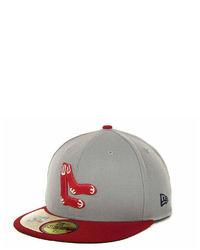 New Era Boston Red Sox Cooperstown Patch 59fifty Cap