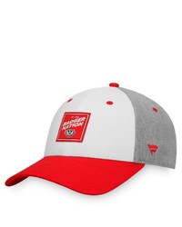 FANATICS Branded Whitered Wisconsin Badgers Block Party Adjustable Hat At Nordstrom