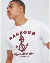Barbour Anchor Tshirt In White