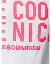 DSQUARED2 Be Cool Be Nice Print T Shirt