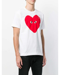 Comme des Garcons Comme Des Garons Play Heart Logo T Shirt