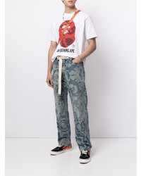 A Bathing Ape Digital Camo Cotton T Shirt