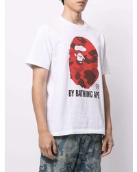 A Bathing Ape Digital Camo Cotton T Shirt