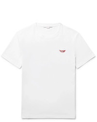 Stella McCartney Embroidered And Printed Organic Cotton Jersey T Shirt