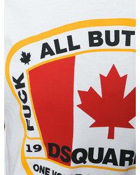DSQUARED2 Flag Print T Shirt